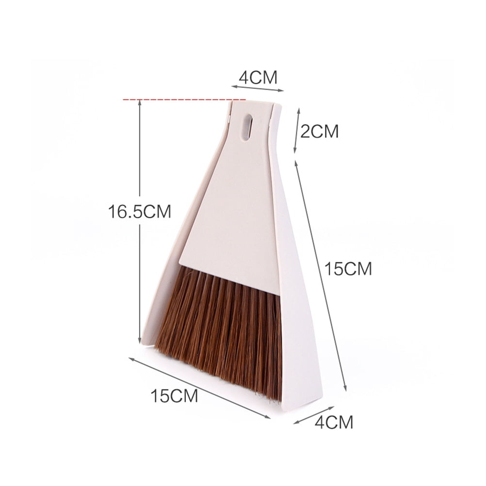 Multipurpose Desktop Door Groove Corner Keyboard Detachable Brush Cleaning Tool Beige