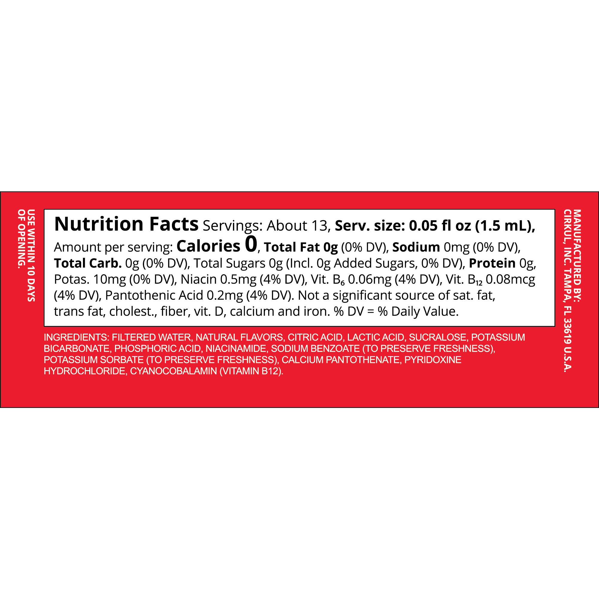 (3 pack)   Fruit Punch Flavor Cartridge, Drink Mix, 1-Pack