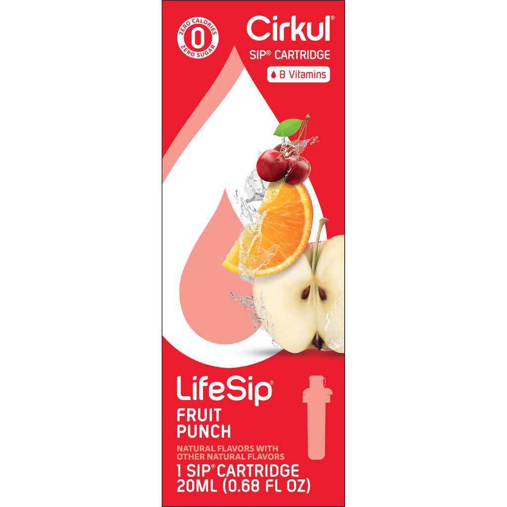 (3 pack)   Fruit Punch Flavor Cartridge, Drink Mix, 1-Pack