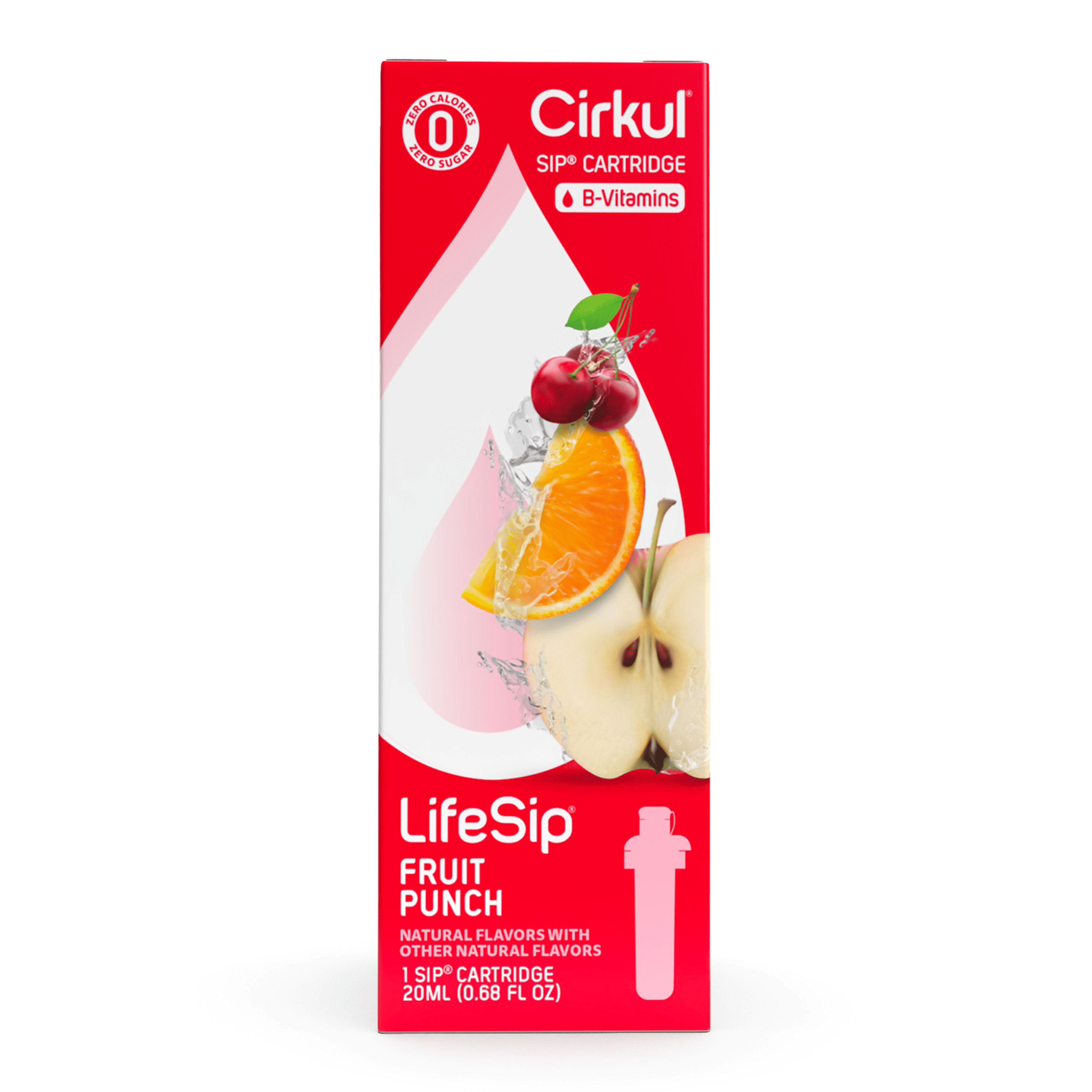 (3 pack)   Fruit Punch Flavor Cartridge, Drink Mix, 1-Pack
