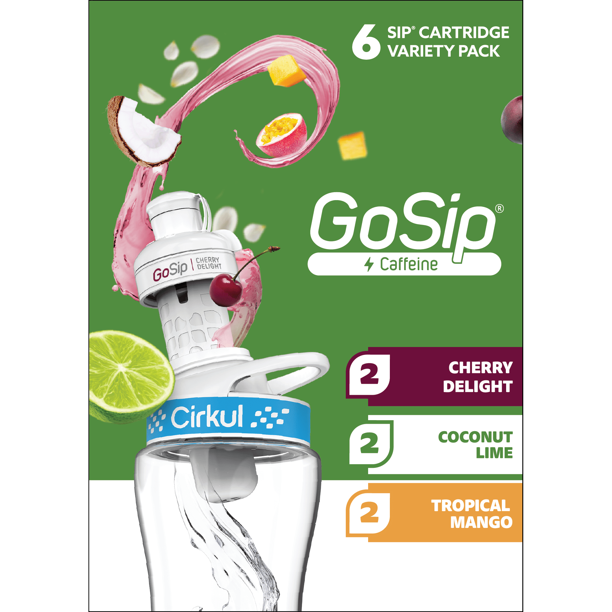 Black Cherry Flavor Cartridge, Drink Mix, 1-Pack
