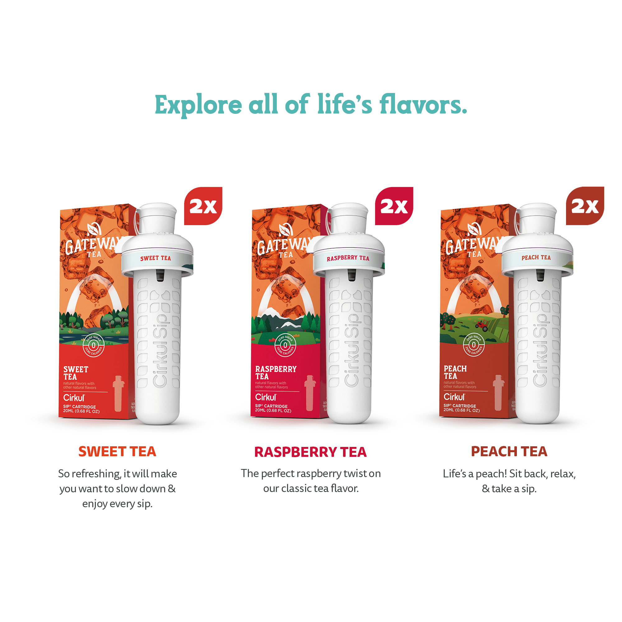 Refreshers Pink Refresher Flavor Cartridge, Drink Mix, 1-Pack