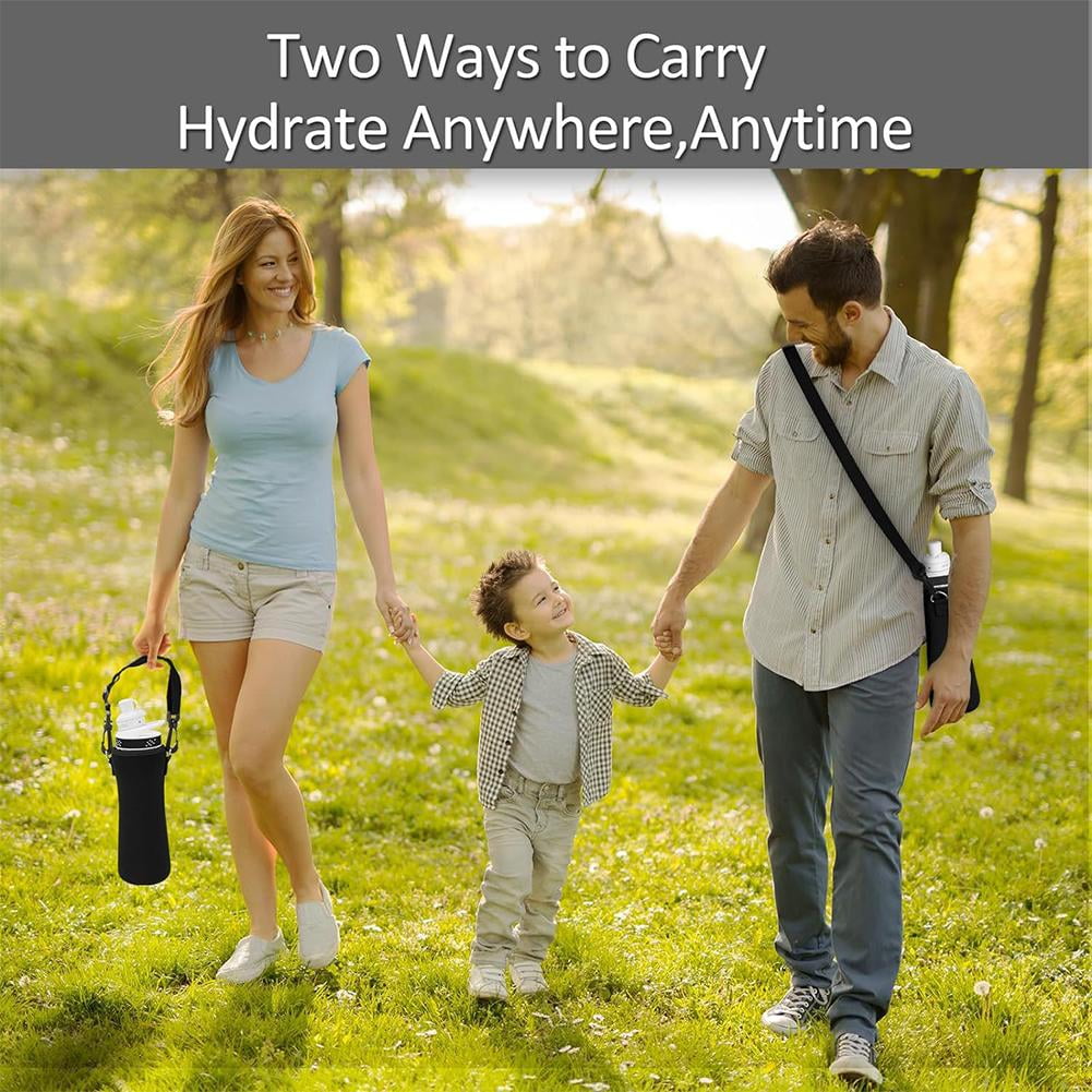 Water Bottle Sleeve for 22 oz Bottles, Absorbs Moisture and Prevents Condensation, Perfect for Desk, Car, or Bag Use