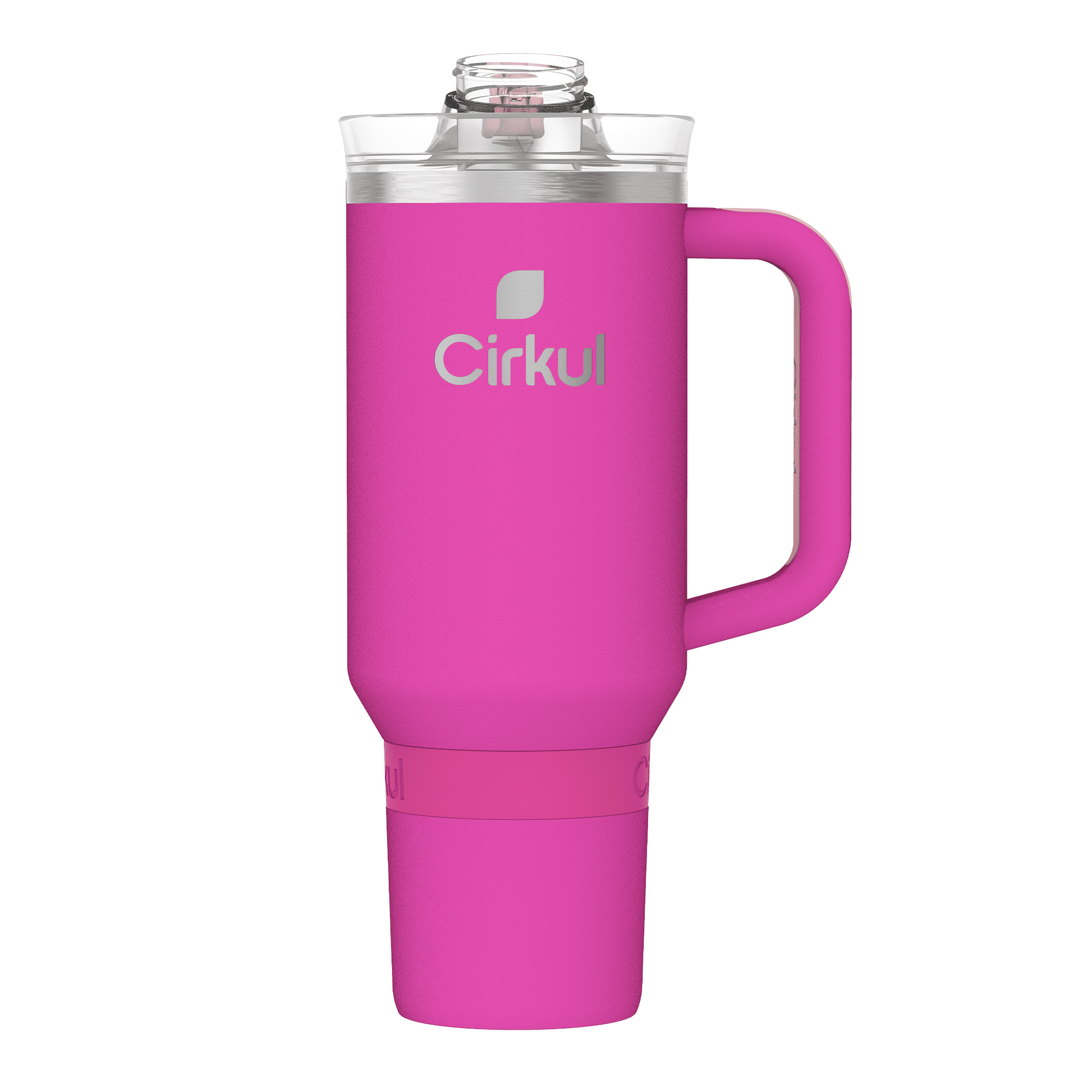40oz All-Day StrawSip Double-Wall Insulated Stainless Steel Tumbler with Handle, Lilac (Light Purple)