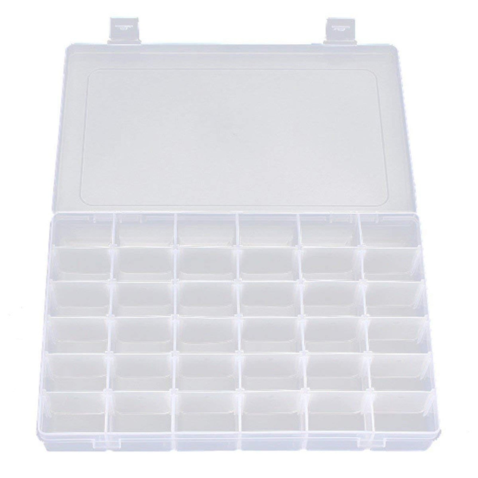 Closet Organizer Containers Clea for Christmas Sweater Storage Bins Moving Removable Transparent Lattice 36 Jewelry Closet Storage Bins Clear under Bed Storage Bins with Lids Storage Bins for Shoes