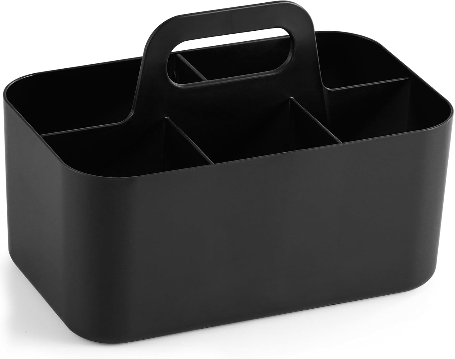 Ahot Multiuse Caddy Organizer with Handle - Stackable Plastic Tote Bin - Art Craft Supplies, Office, Desk, Stationery Pen Holder, Kitchen, Utensil, Makeup, Bathroom, Shower, Cleaning, Dorm Organizer