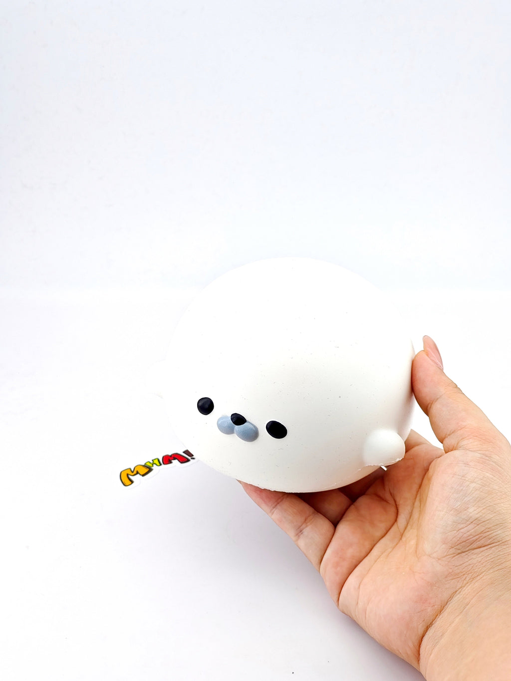 MHM Slow-Rebound Toy Series: Seal Dumpling — Super soft and perfect for little hands. These soft, bouncy rubber toys are ideal for children; they make great gifts for birthdays and holidays, as well as excellent stress-relief toys.