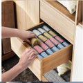 None Sock Drawer Organizer, 24 Cell Closet Organizers and Storage Organizer Sock Holders Organizers, Underwear Storage Boxes, Storage Organizer Sock Holders Organizers for Storing Socks, Ties, Belts