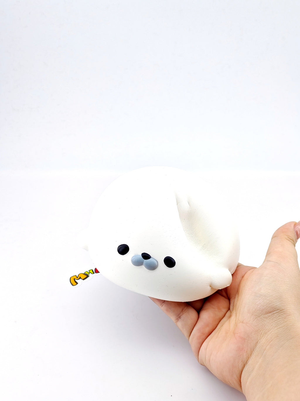 MHM Slow-Rebound Toy Series: Seal Dumpling — Super soft and perfect for little hands. These soft, bouncy rubber toys are ideal for children; they make great gifts for birthdays and holidays, as well as excellent stress-relief toys.