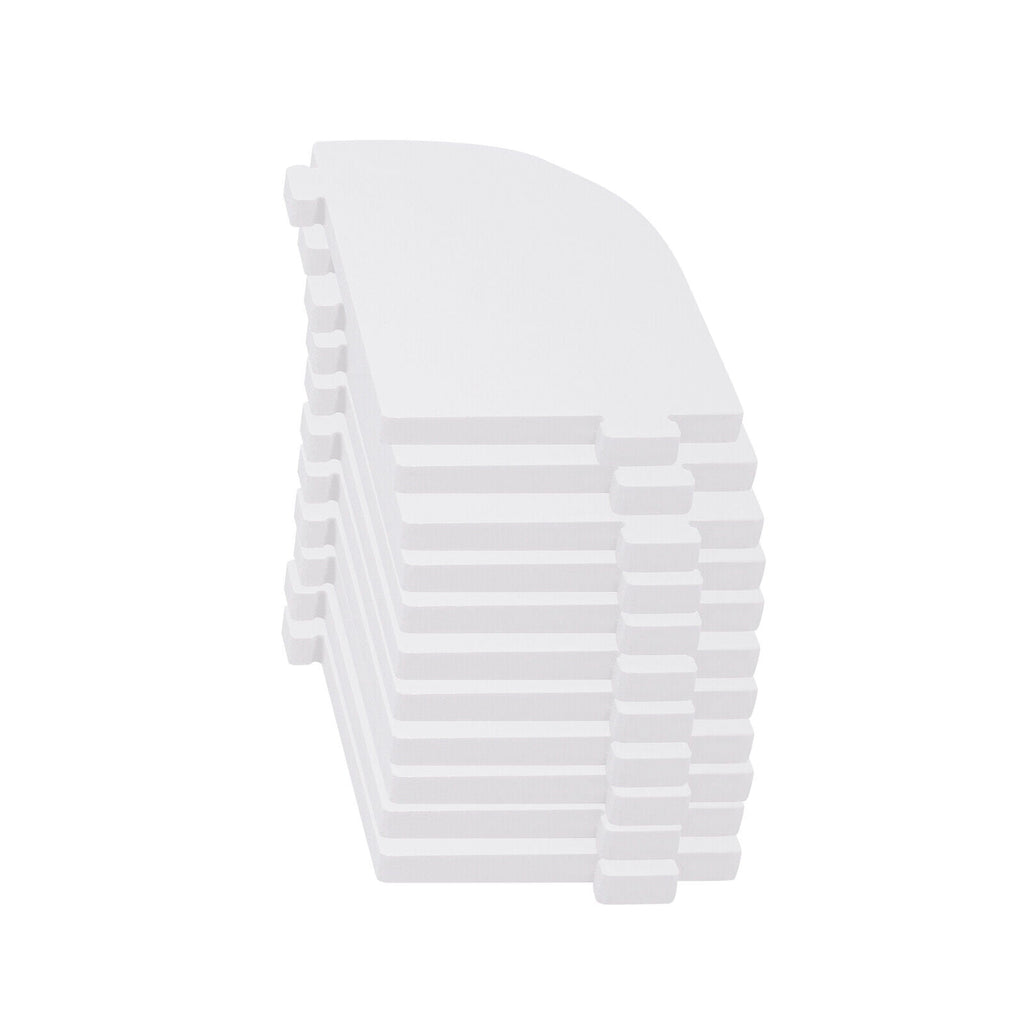 White 3 Tiers 360° Rotating Bookshelf Bookcase Display Rack Storing Shelving Shelf