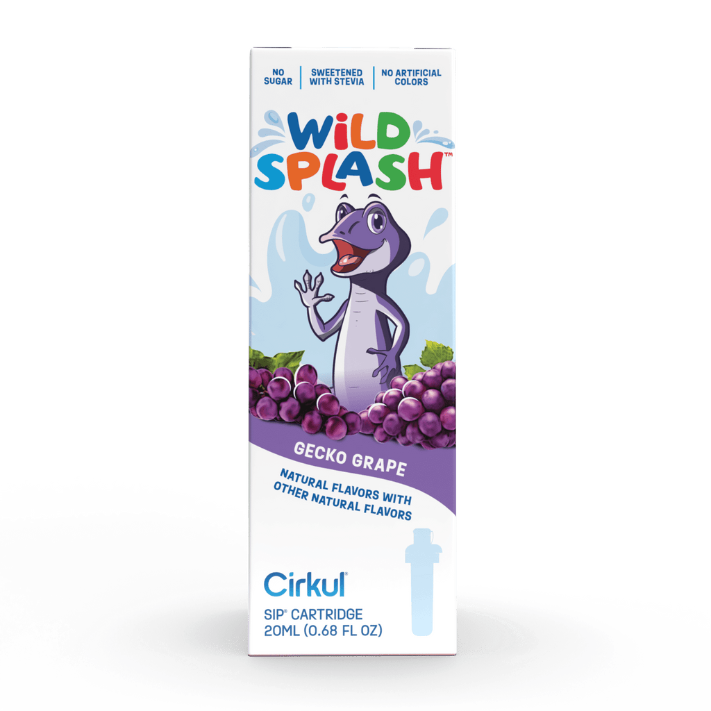 (2 pack)   Gecko Grape Flavor Cartridge, Drink Mix, 1-Pack