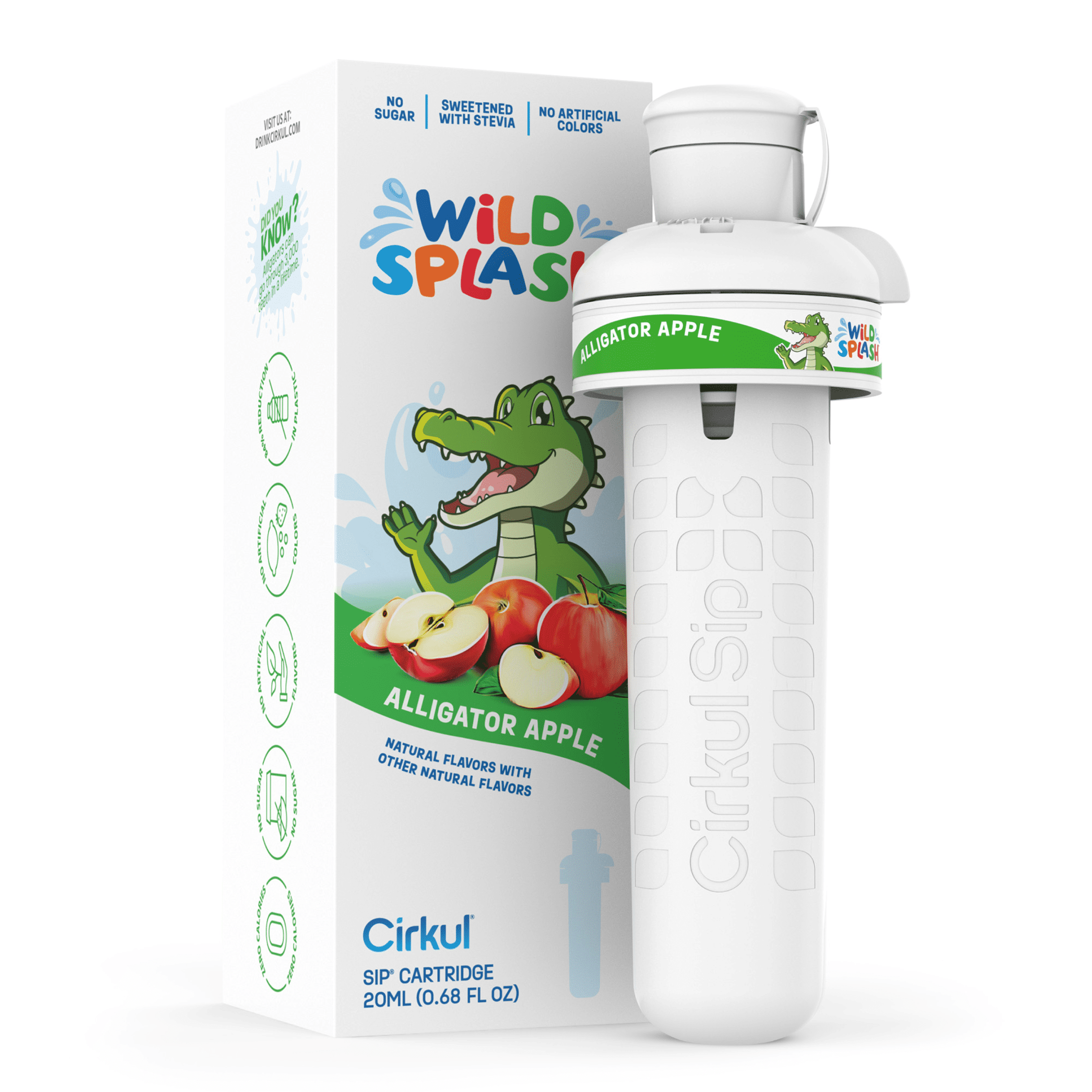 (2 pack)   Alligator Apple Flavor Cartridge, Drink Mix, 1-Pack