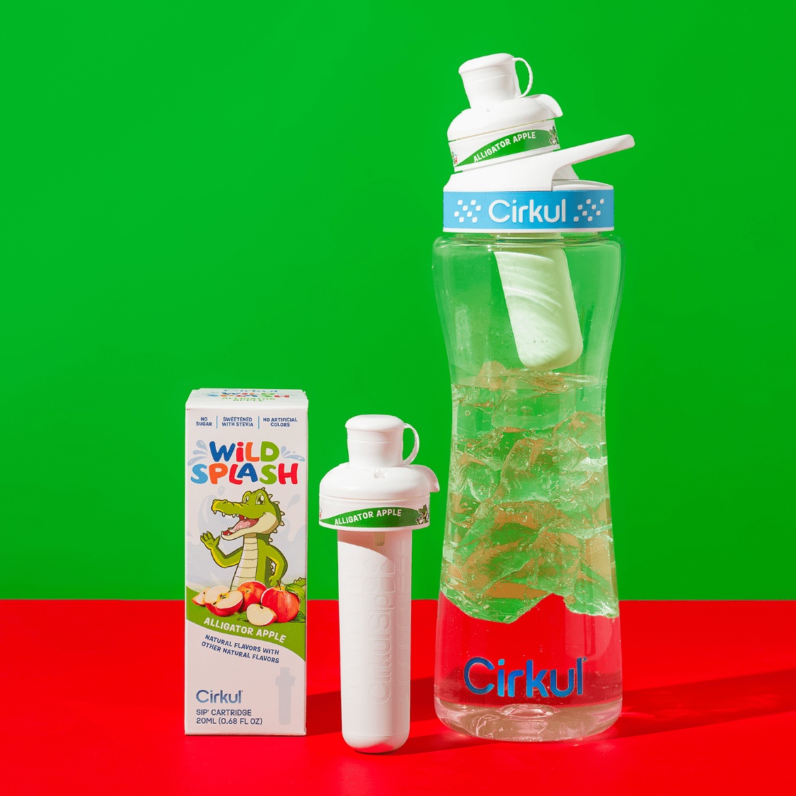 (2 pack)   Alligator Apple Flavor Cartridge, Drink Mix, 1-Pack