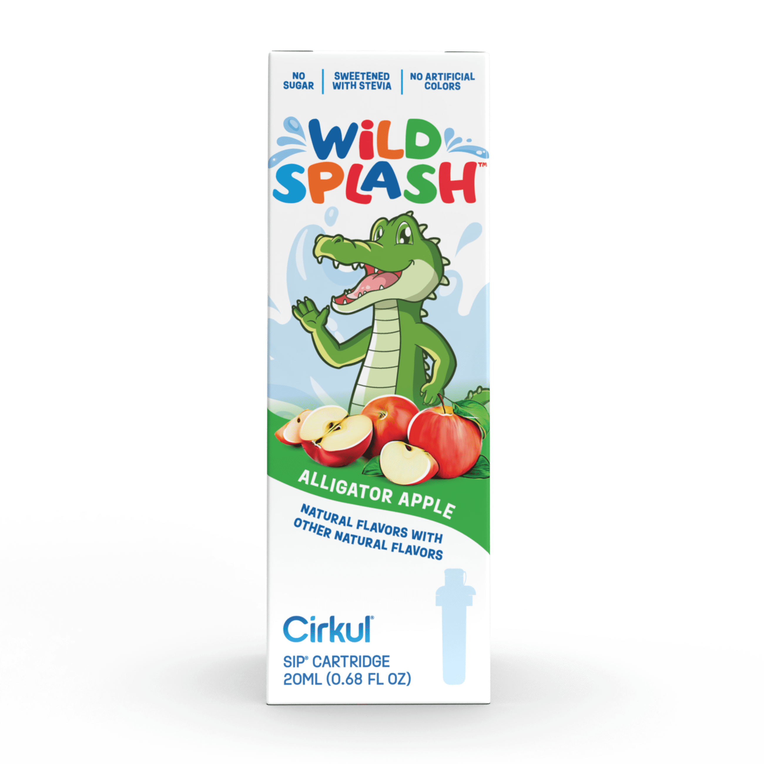 (2 pack)   Alligator Apple Flavor Cartridge, Drink Mix, 1-Pack