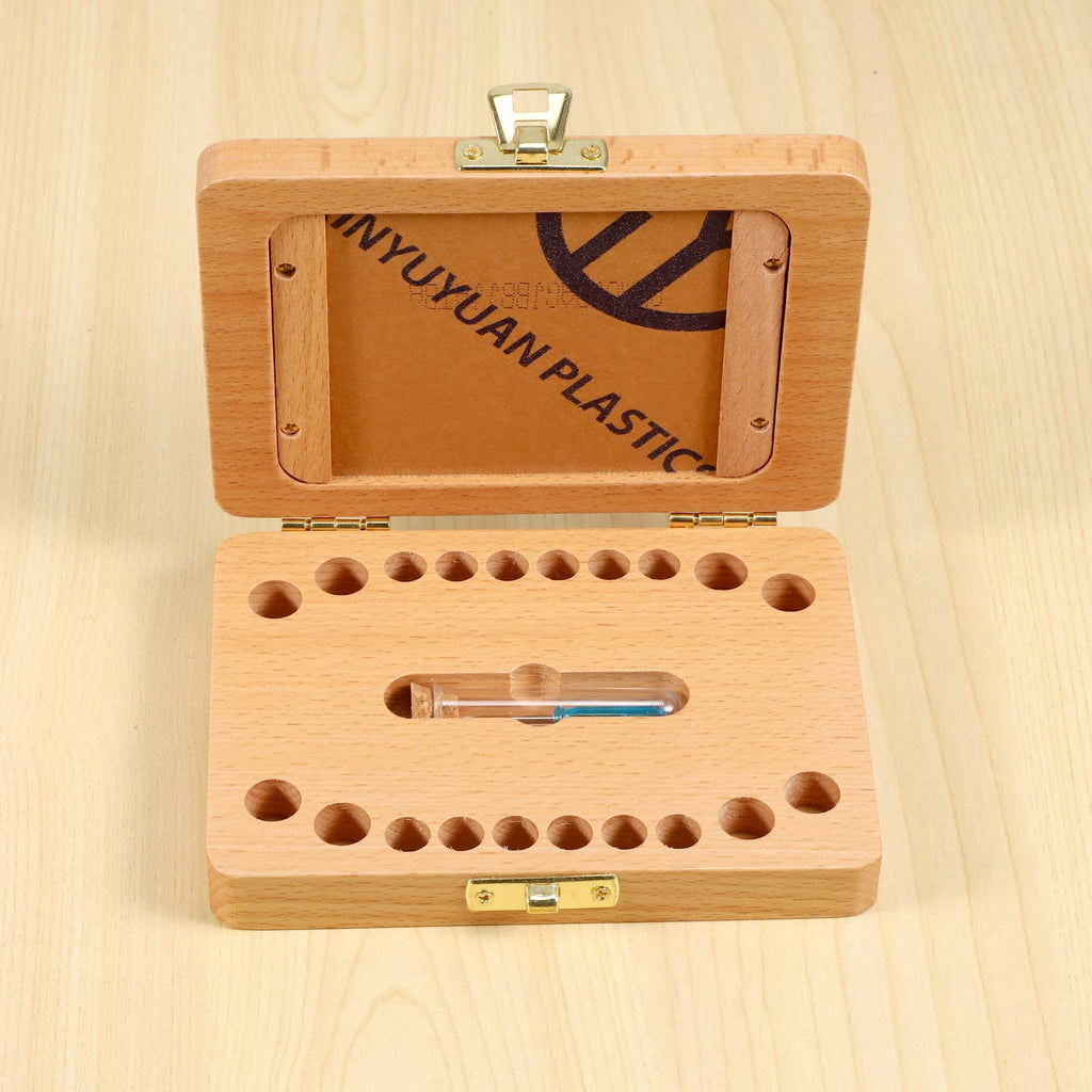 Tooth Keepsake Box, Baby Teeth Box Milk Teeth Save Organizer Kit, Tooth with Memory Storage