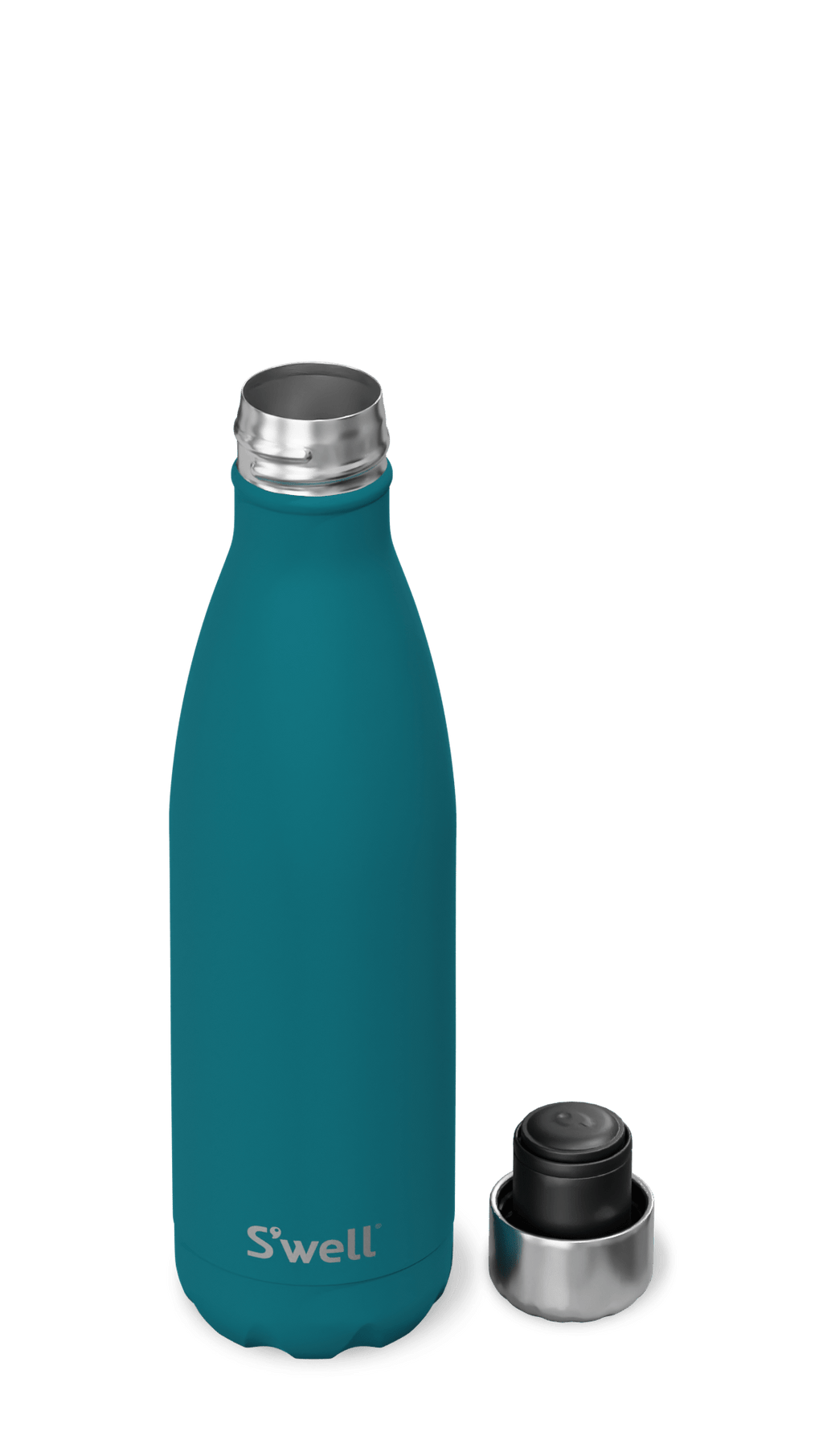 Peacock Blue Bottle