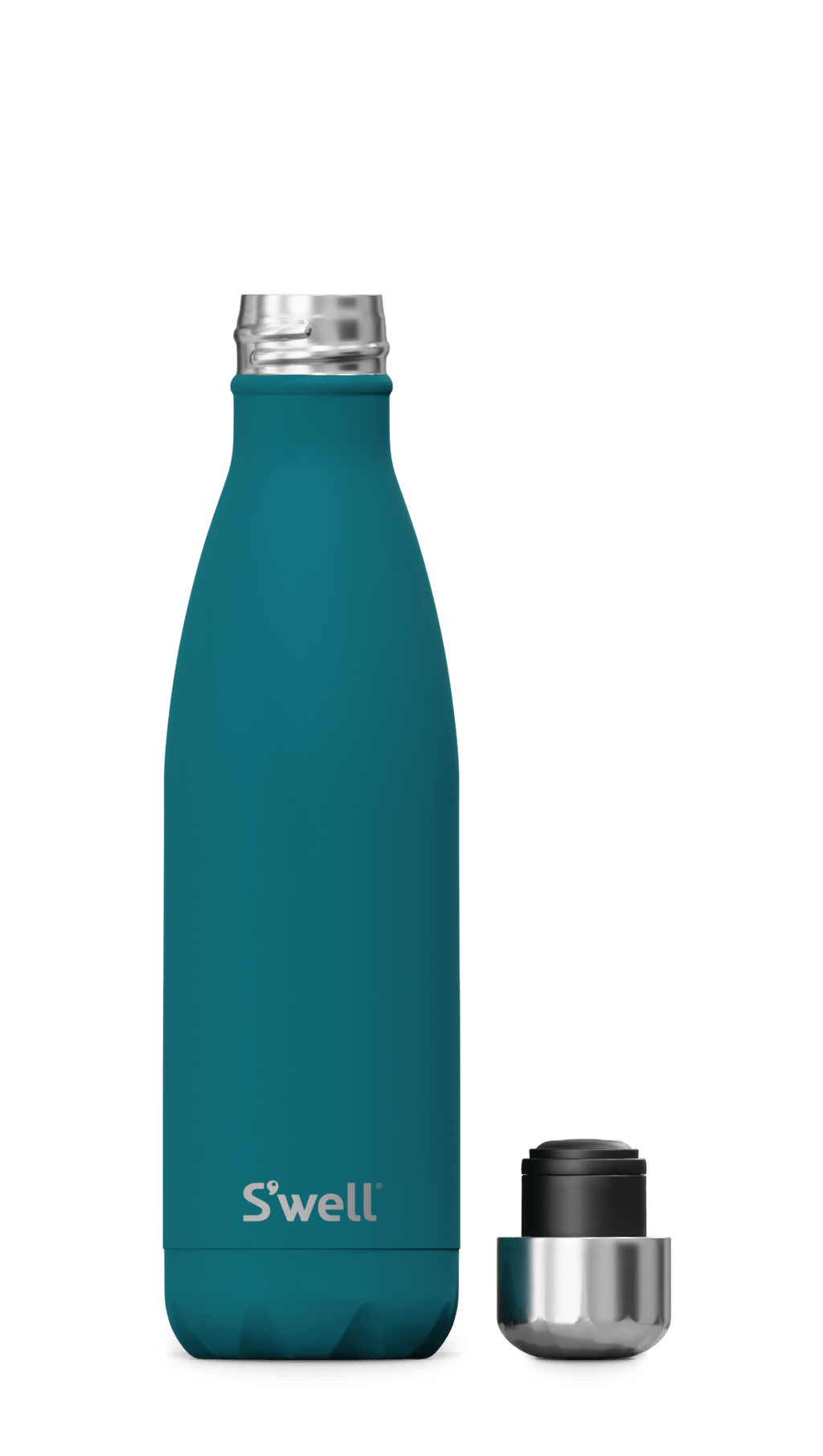 Peacock Blue Bottle