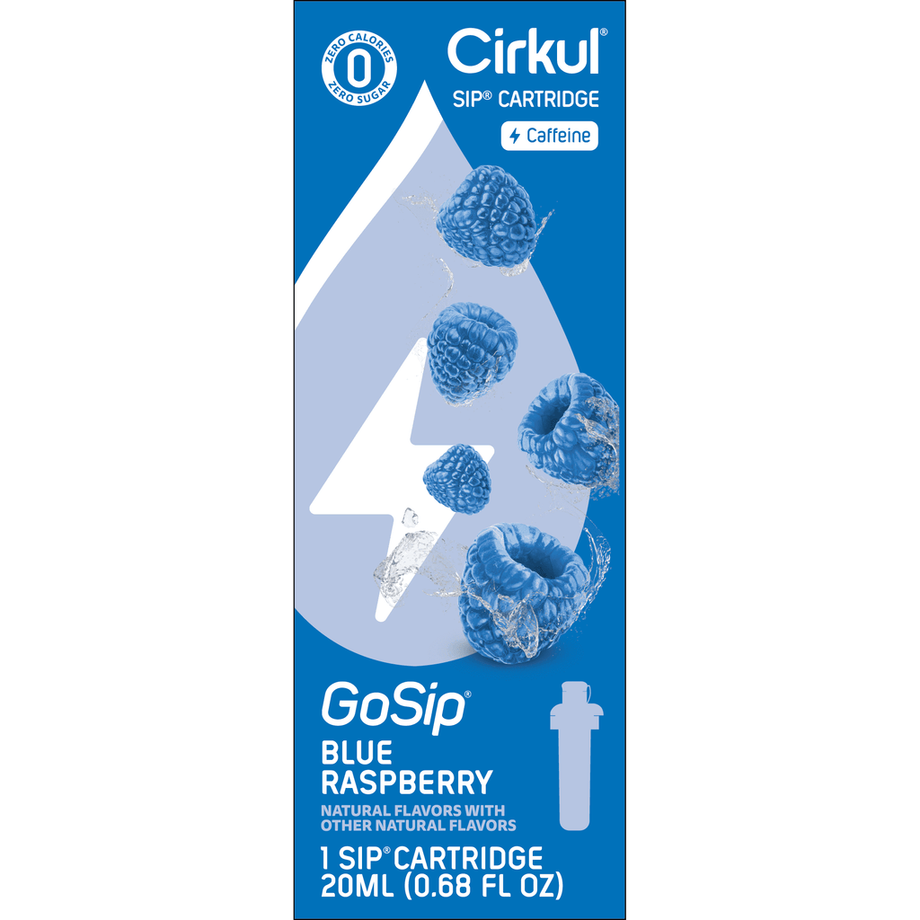 (2 pack)   Blue Raspberry Flavor Cartridge, Drink Mix, 1-Pack