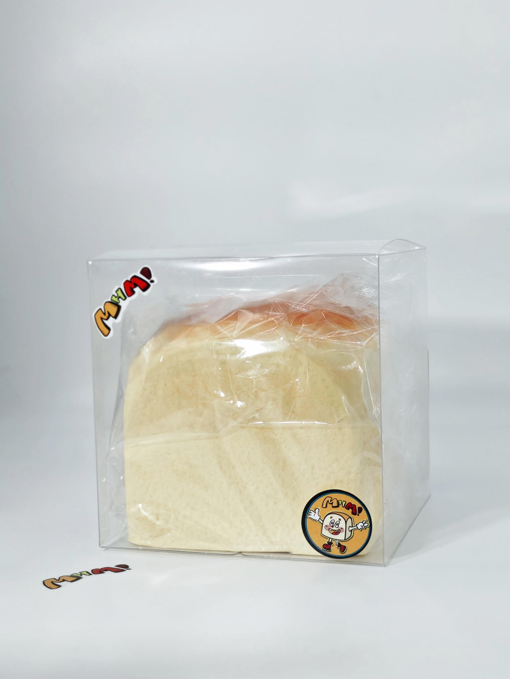 Jumbo Hawaiian Bread Cube Squishy (5-Inch) - Slow Rising Loaf Toy | Realistic Big Bakery Fidget