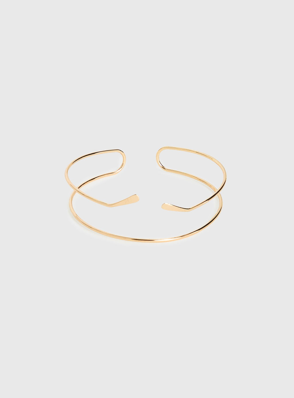 Through The Summer Arm Cuff Gold