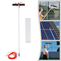 Cleaning Brush Kit for Solar Panel, Window Cleaning Equipment, Window Cleaning 180° for Cleaning House Roofs, Solar Photovoltaic Panels, High-Height Windows