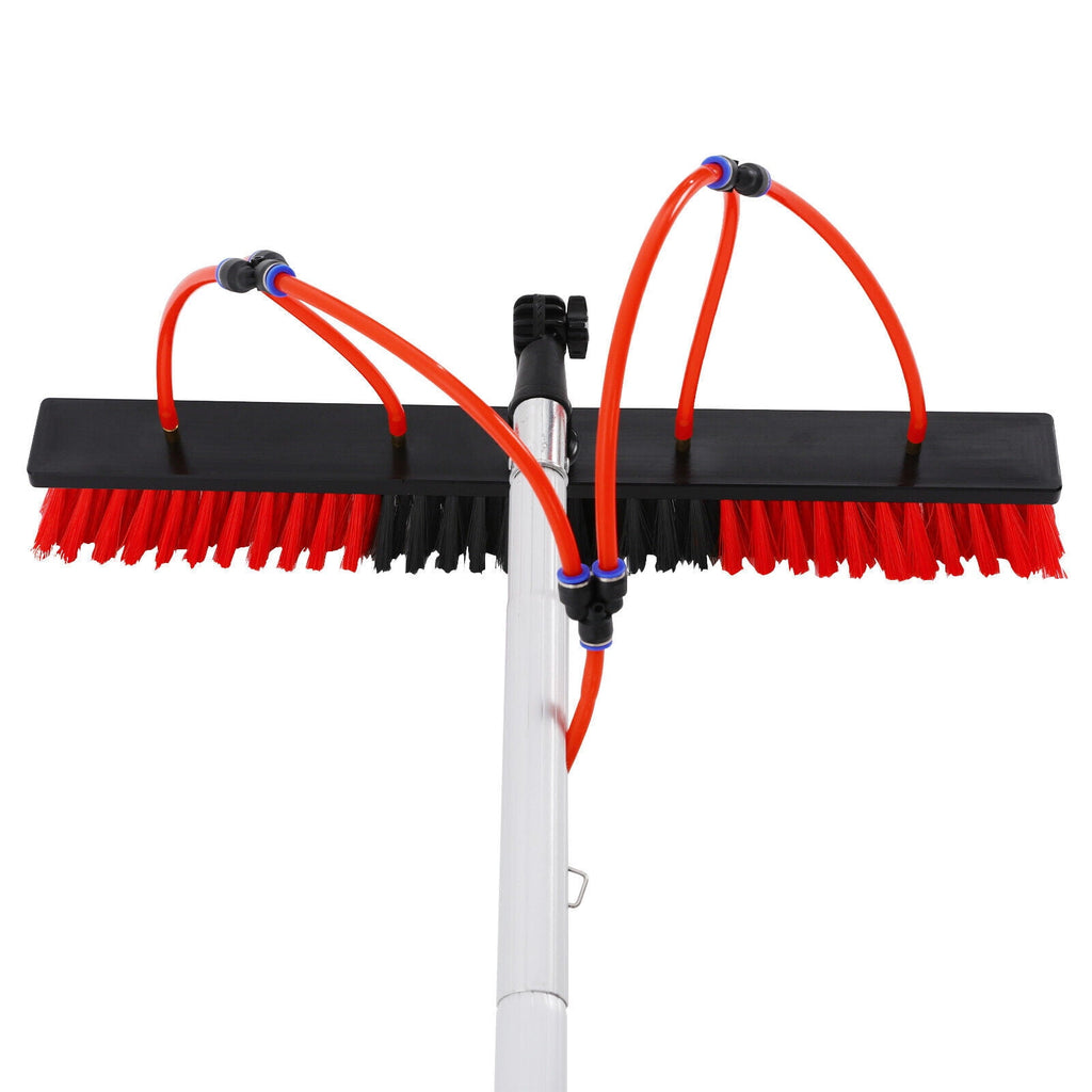 Cleaning Brush Kit for Solar Panel, Window Cleaning Equipment, Window Cleaning 180° for Cleaning House Roofs, Solar Photovoltaic Panels, High-Height Windows