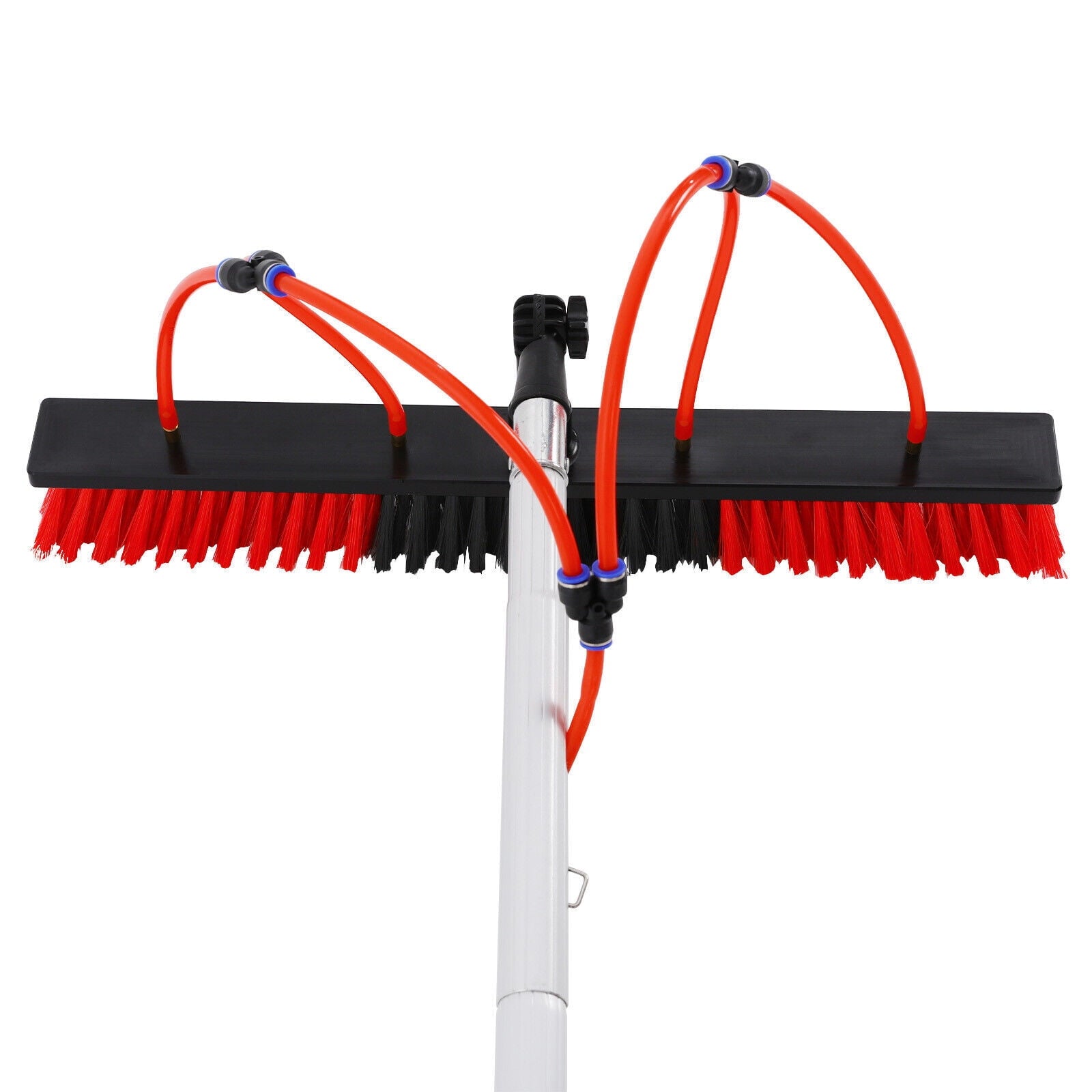 Cleaning Brush Kit for Solar Panel, Window Cleaning Equipment, Window Cleaning 180° for Cleaning House Roofs, Solar Photovoltaic Panels, High-Height Windows