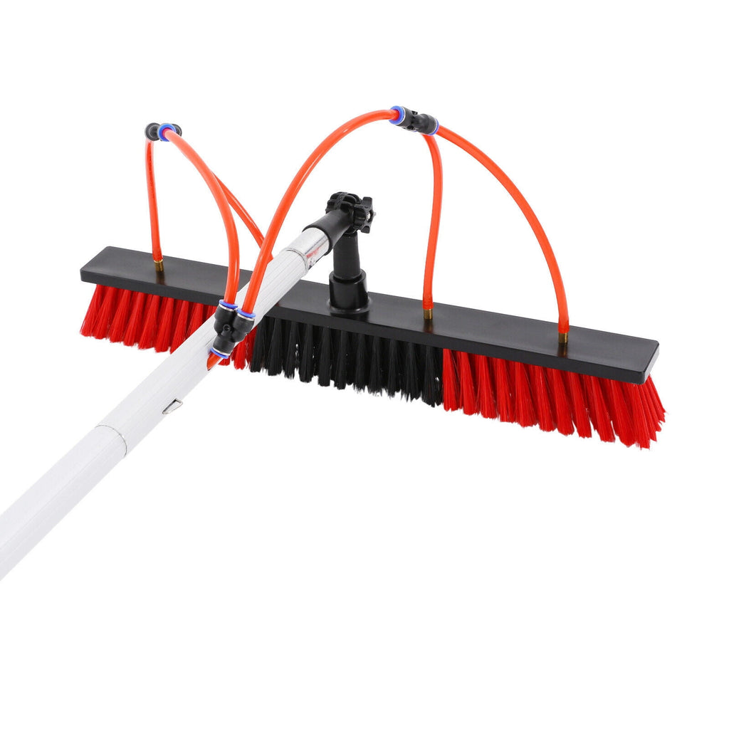 Cleaning Brush Kit for Solar Panel, Window Cleaning Equipment, Window Cleaning 180° for Cleaning House Roofs, Solar Photovoltaic Panels, High-Height Windows