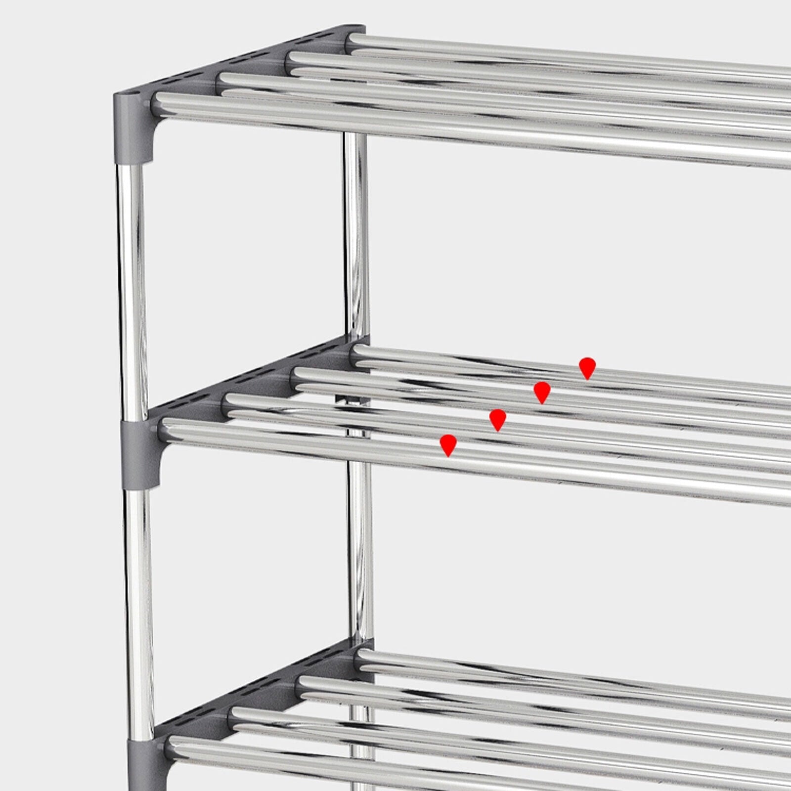 4 Cube Bookcase Corner Rack Storage Stand Shelving Organizer Display Bookshelf