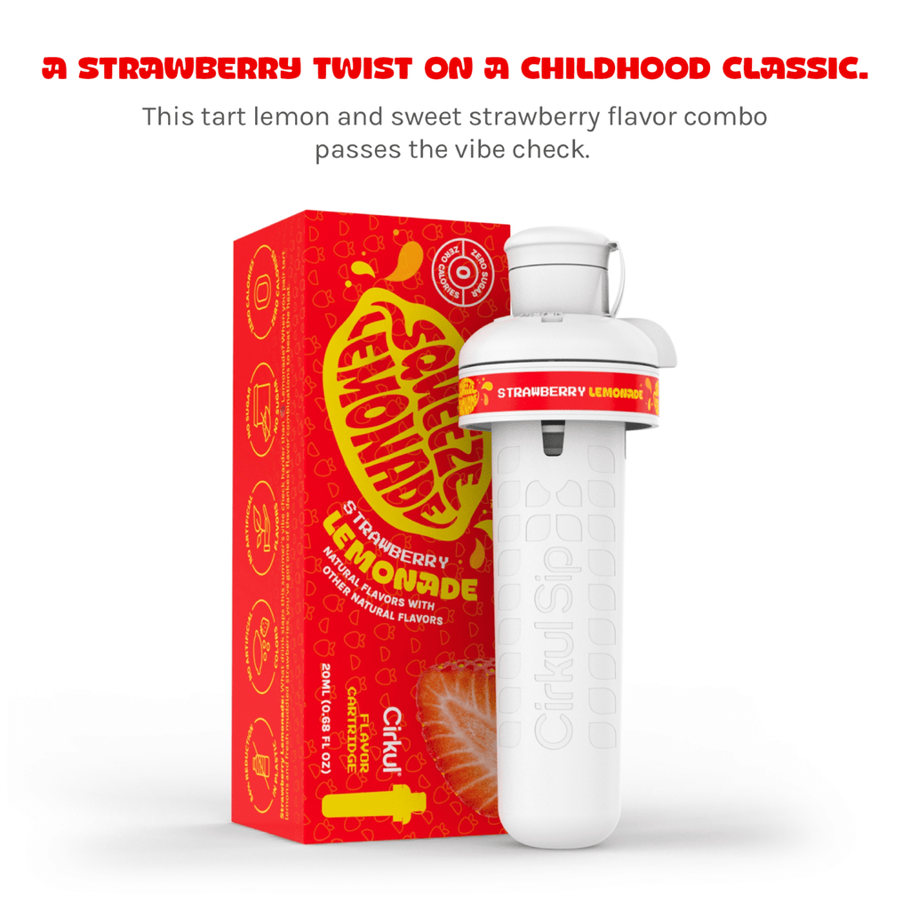 (2 pack)   Strawberry Lemonade Flavor Cartridge, Drink Mix, 1-Pack