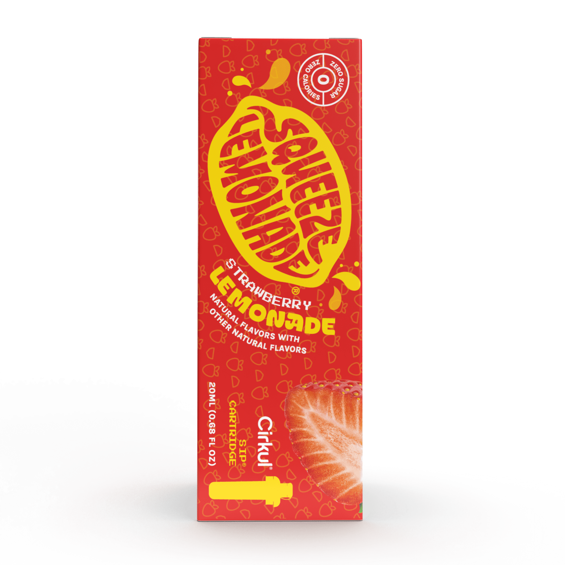 (2 pack)   Strawberry Lemonade Flavor Cartridge, Drink Mix, 1-Pack