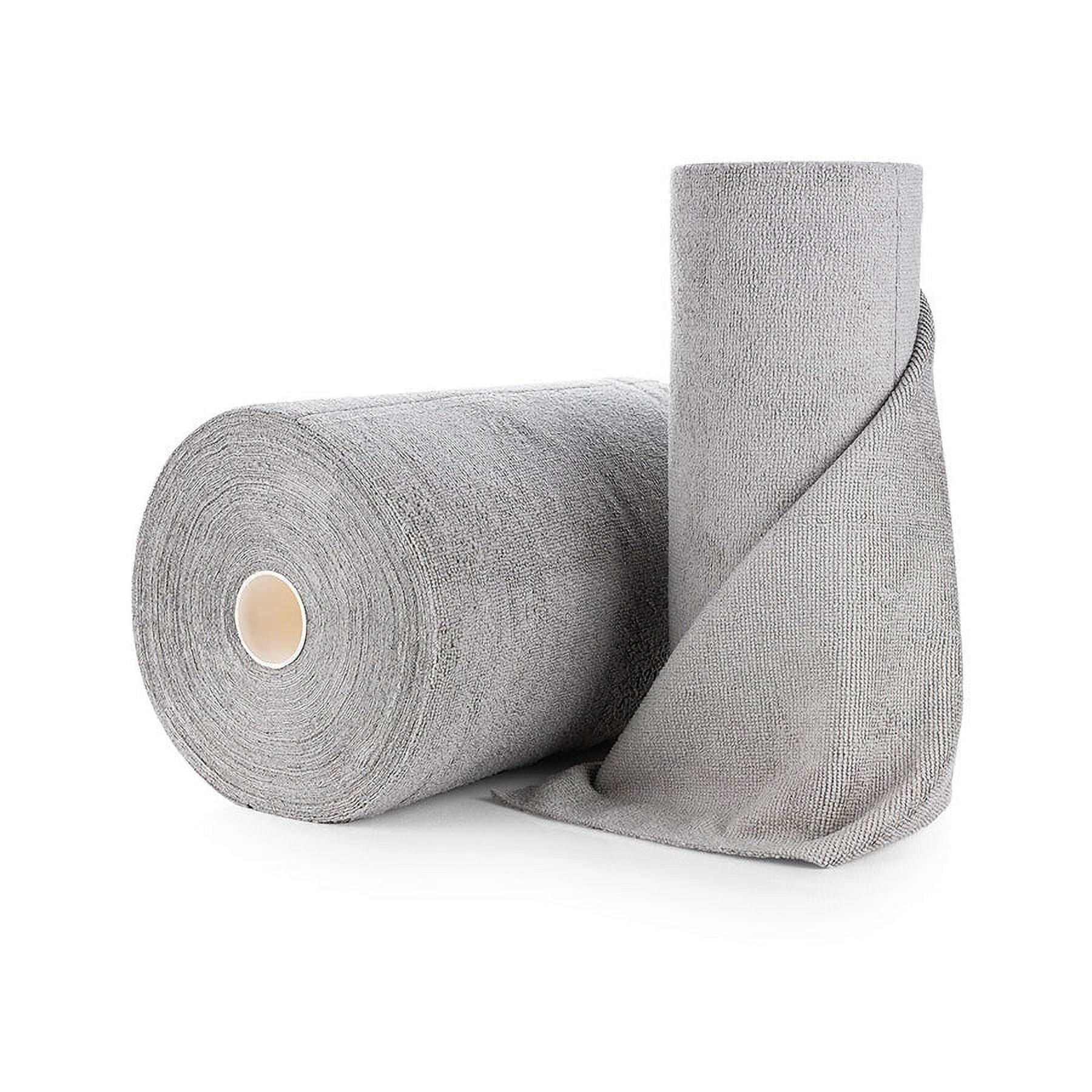 The Rag Company RIP N' RAG 12 x 12 All-Purpose Microfiber Towel Grey - 30 Count
