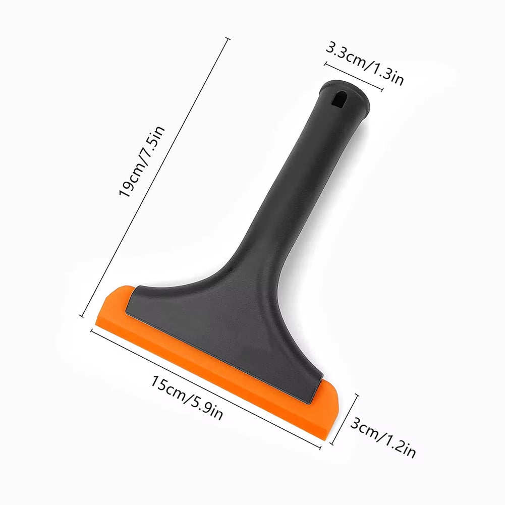 Flexible Squeegee Window Shower Squeegee,Black