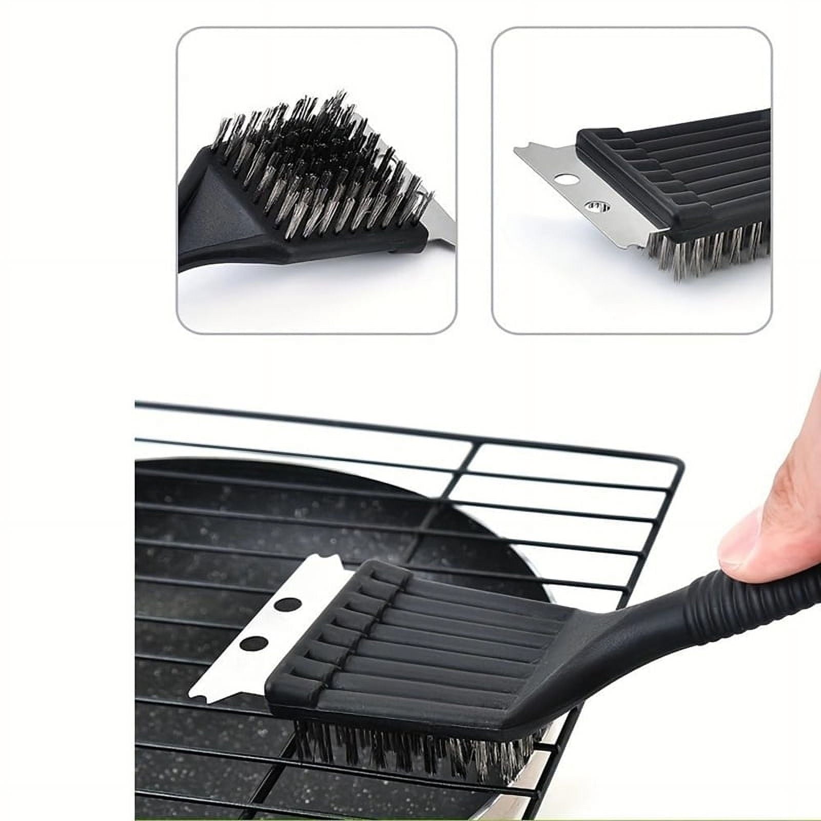 Clean Barbecue Brush Metal Brush Grill Net Brush Grill Wire Brush Cleaning Brush Barbecue Tool