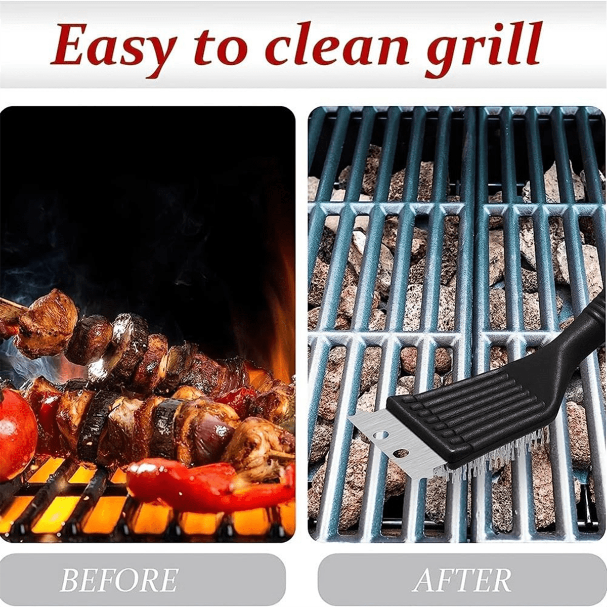 Clean Barbecue Brush Metal Brush Grill Net Brush Grill Wire Brush Cleaning Brush Barbecue Tool