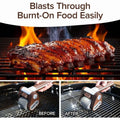 HorsePower Giddy Up Grill Cleaner AS-SEEN-ON-TV! – Cordless, Rechargeable BBQ Tool with 350 RPM Stainless Roller