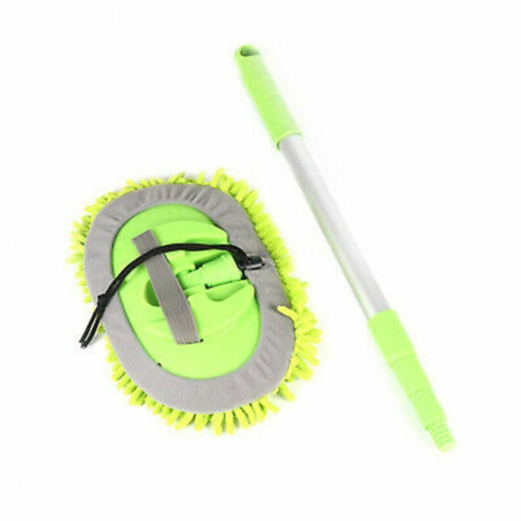 Proven Part Adjustable Telescopic Car Wash Brush Kit Mop Long Handle Vehicle Cleaning Tool