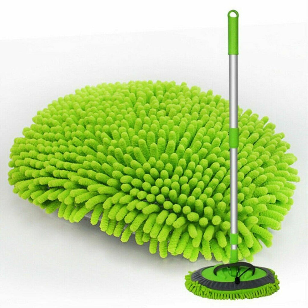 Proven Part Adjustable Telescopic Car Wash Brush Kit Mop Long Handle Vehicle Cleaning Tool