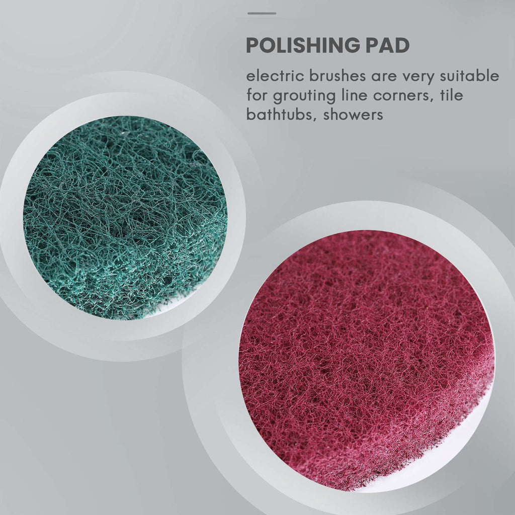 11Pcs Power Scrubber Brush Set Polishing Pad for Drill Powered Brush Tile Scrubber Scouring Pads Cleaning Tool
