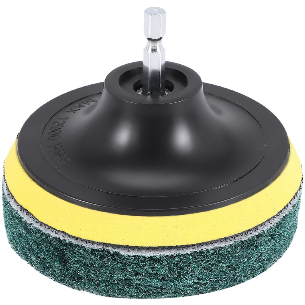 11Pcs Power Scrubber Brush Set Polishing Pad for Drill Powered Brush Tile Scrubber Scouring Pads Cleaning Tool