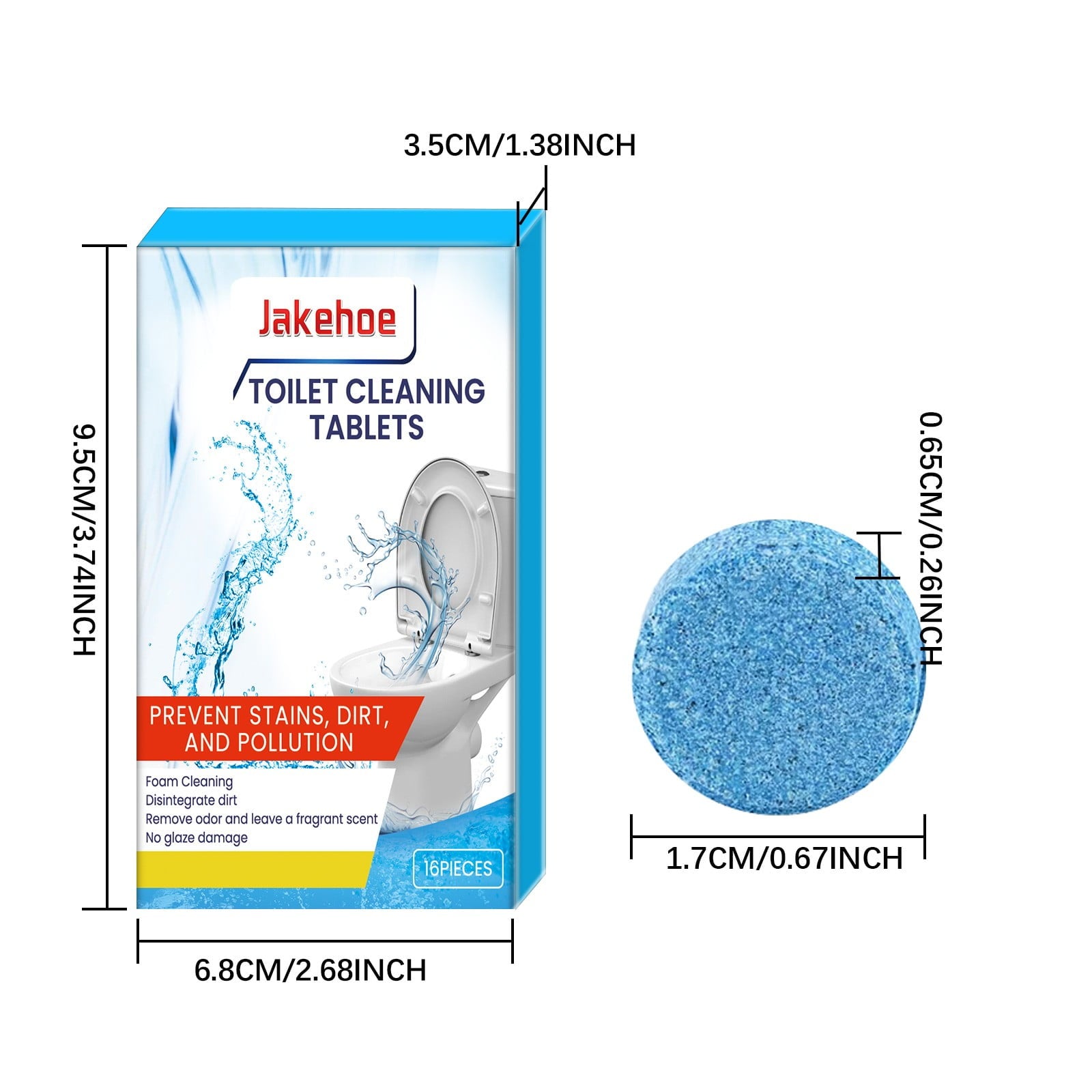 Household Cleaning Supplies, It Can Powerfully Clean Up Quickly Break Down Stubborn And Scale And Keep The Toilet Clean