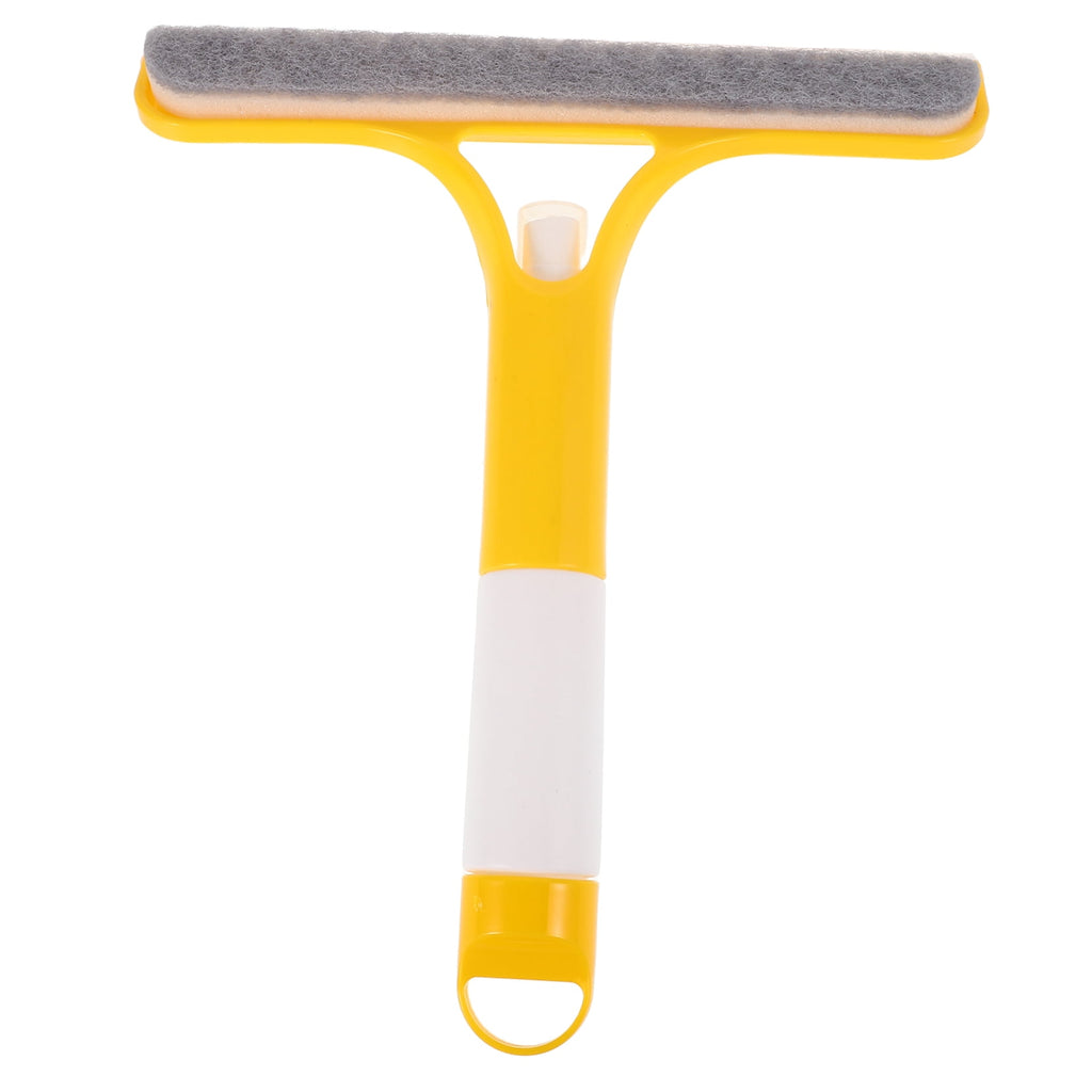 unbranded 3-In-1 Window Cleaner Spray And Squeegee With Brush Window Squeegee For Bathroom Glass Cleaning Shower Doors Car Windows And Household Mirrors Glass Cleaning Tools