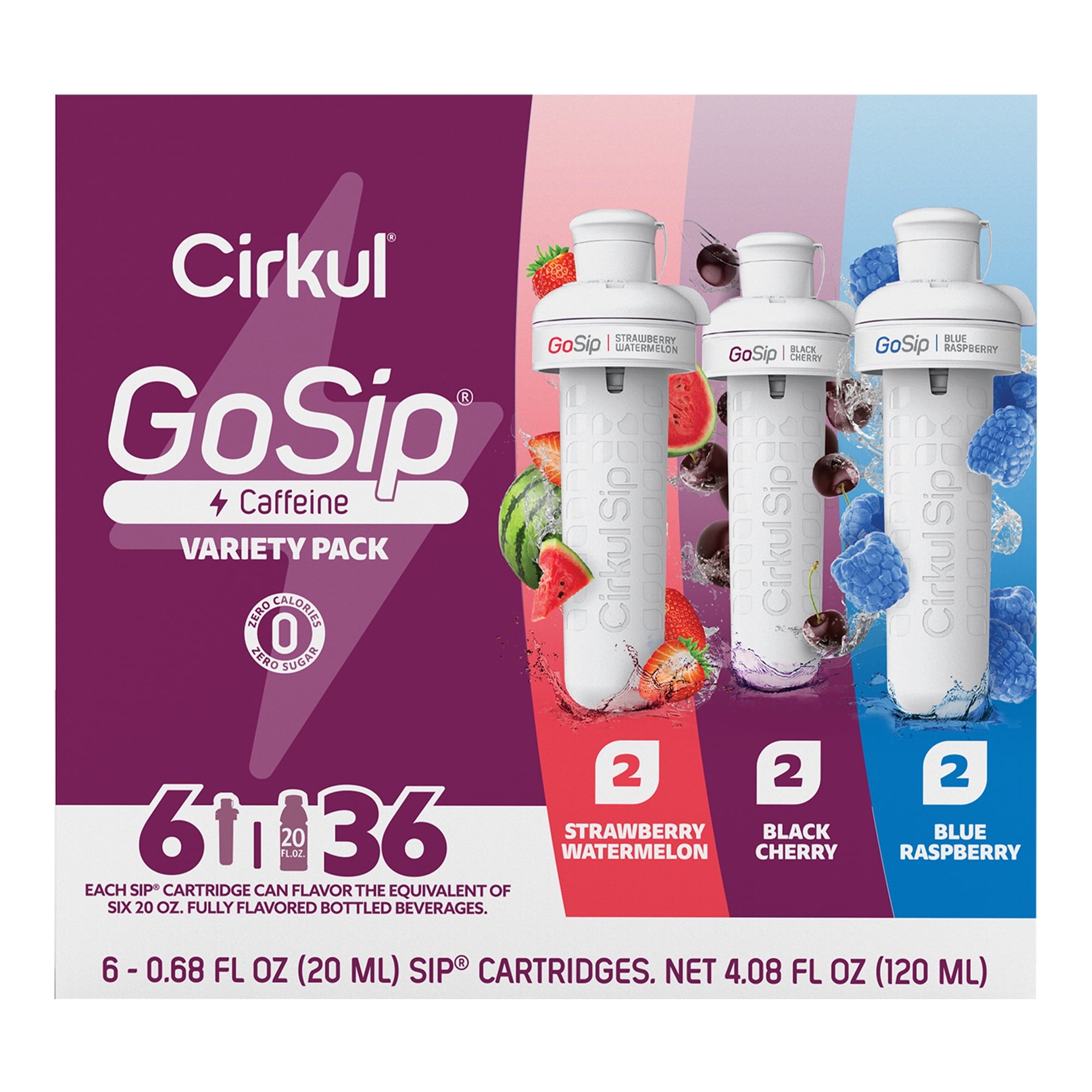 Grape Flavor Cartridge, Drink Mix, 1-Pack