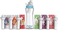 22oz Plastic Water Bottle Starter Kit With Blue Lid &amp; 6 Flavor Cartridges Refreshing Hydration with Exciting Flavors.