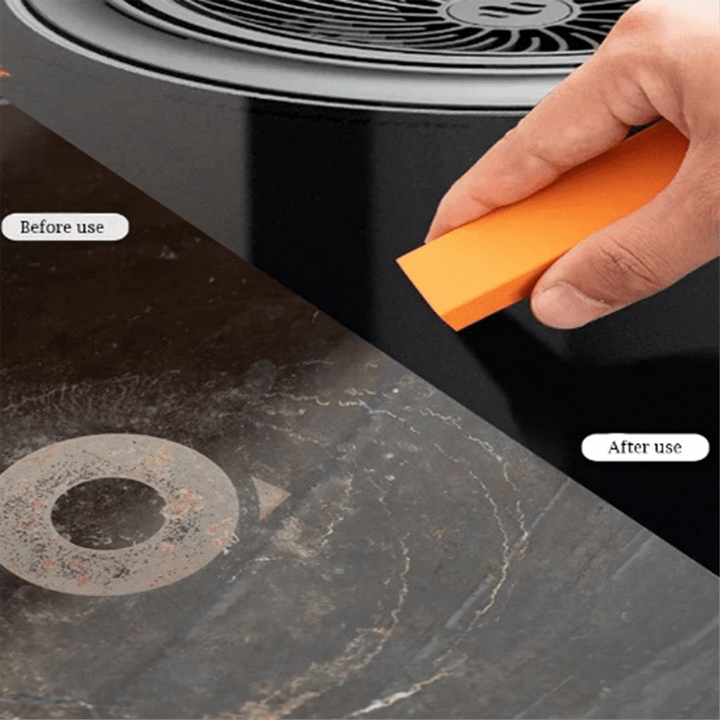 Easy Limescale Eraser Bathroom Glass Rust Remover Rubber Household Kitchen Cleaning Tools Kitchen Scale and Rust Brush