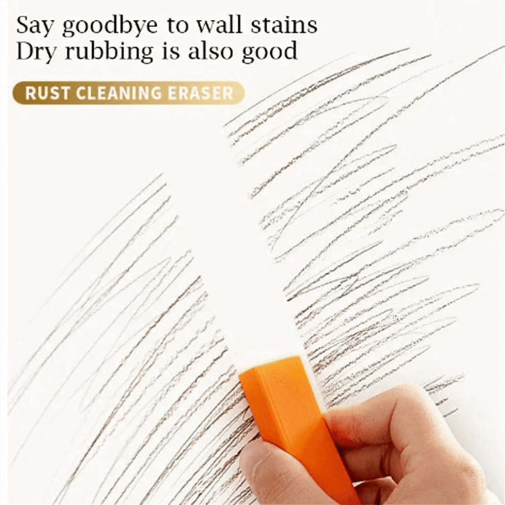 Easy Limescale Eraser Bathroom Glass Rust Remover Rubber Household Kitchen Cleaning Tools Kitchen Scale and Rust Brush