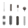 Set of 8 Electrostatic Duster Retractable Dust Remover Blanket Extended Brush Chenille Sets Cleaning Tools
