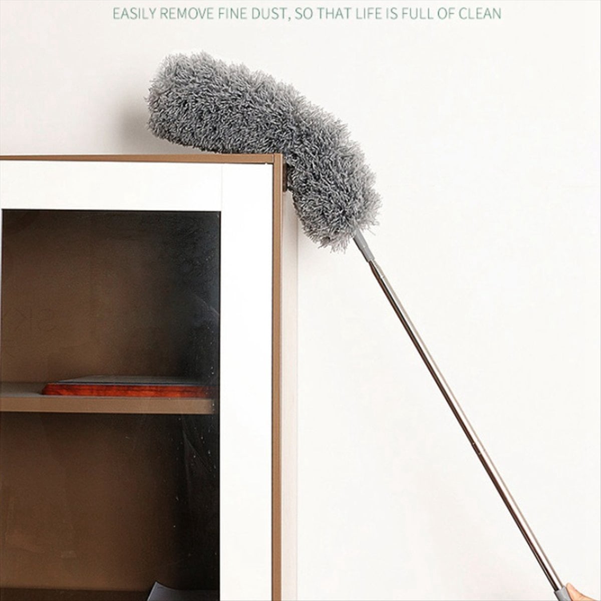 Set of 8 Electrostatic Duster Retractable Dust Remover Blanket Extended Brush Chenille Sets Cleaning Tools