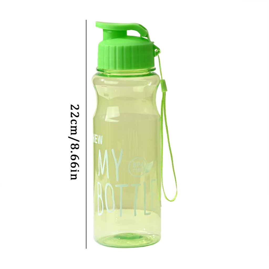 Outdoor Sports Water Bottle Portable Press Clamshell Outdoor Sports Water Cup Plastic Cup Student Daily Water Cup Portable Plastic Cup Kitchen Accessories Clearance