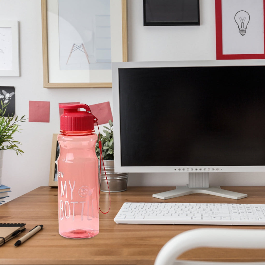 Outdoor Sports Water Bottle Portable Press Clamshell Outdoor Sports Water Cup Plastic Cup Student Daily Water Cup Portable Plastic Cup Kitchen Accessories Clearance